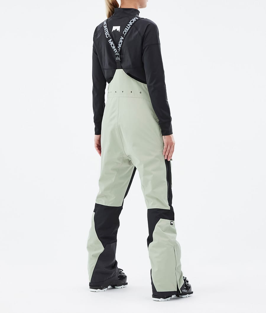 Fawk W Ski Pants Women Soft Green/Black