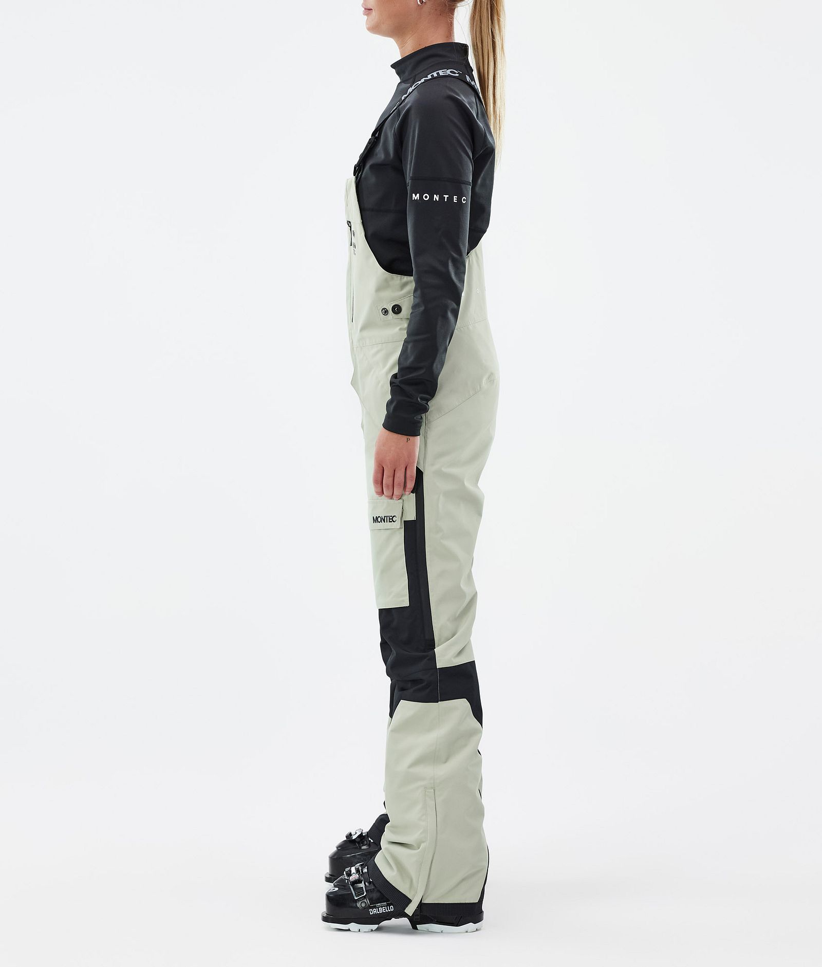 Fawk W Skibukser Dame Soft Green/Black, Billede 3 af 7