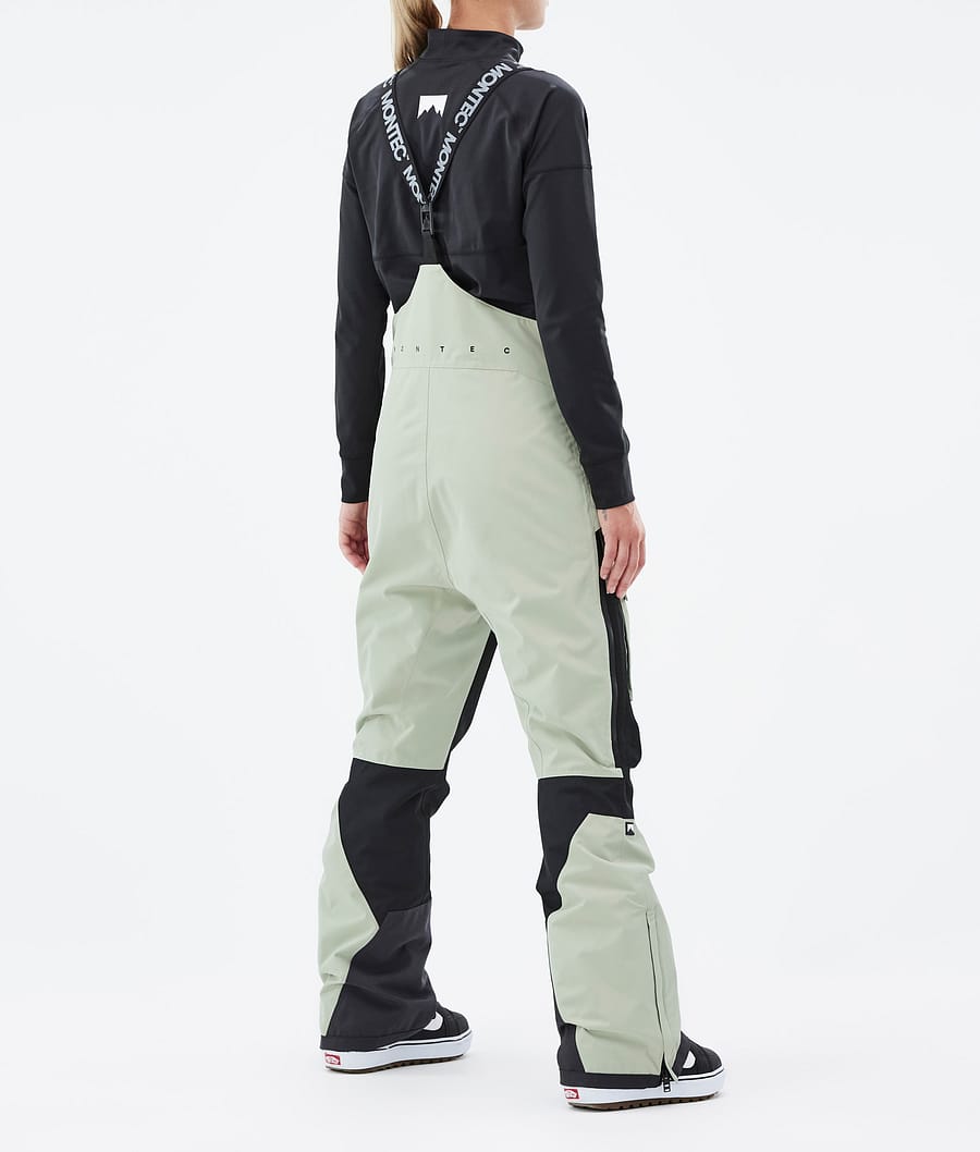 Fawk W Snowboard Pants Women Soft Green/Black