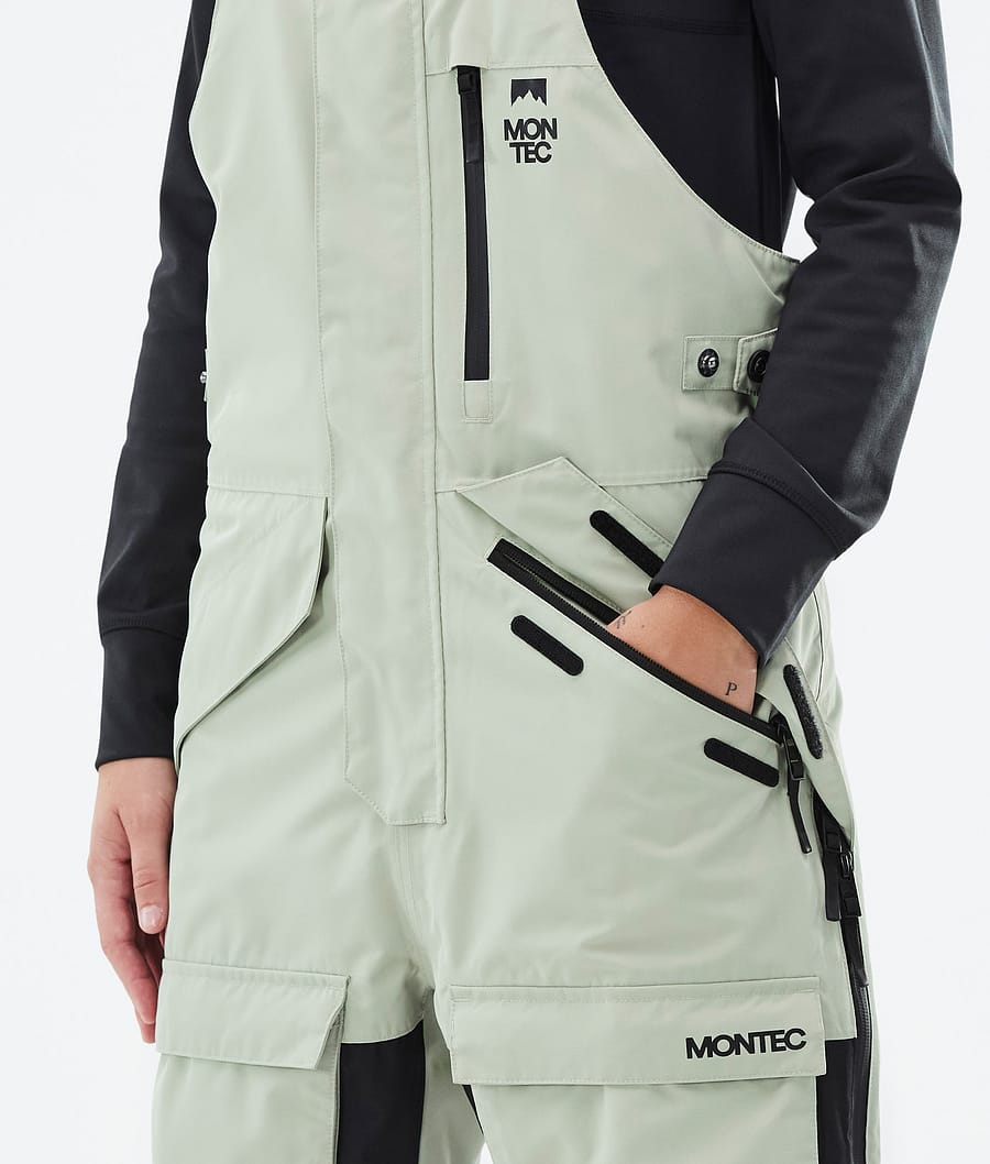Fawk W Snowboard Pants Women Soft Green/Black