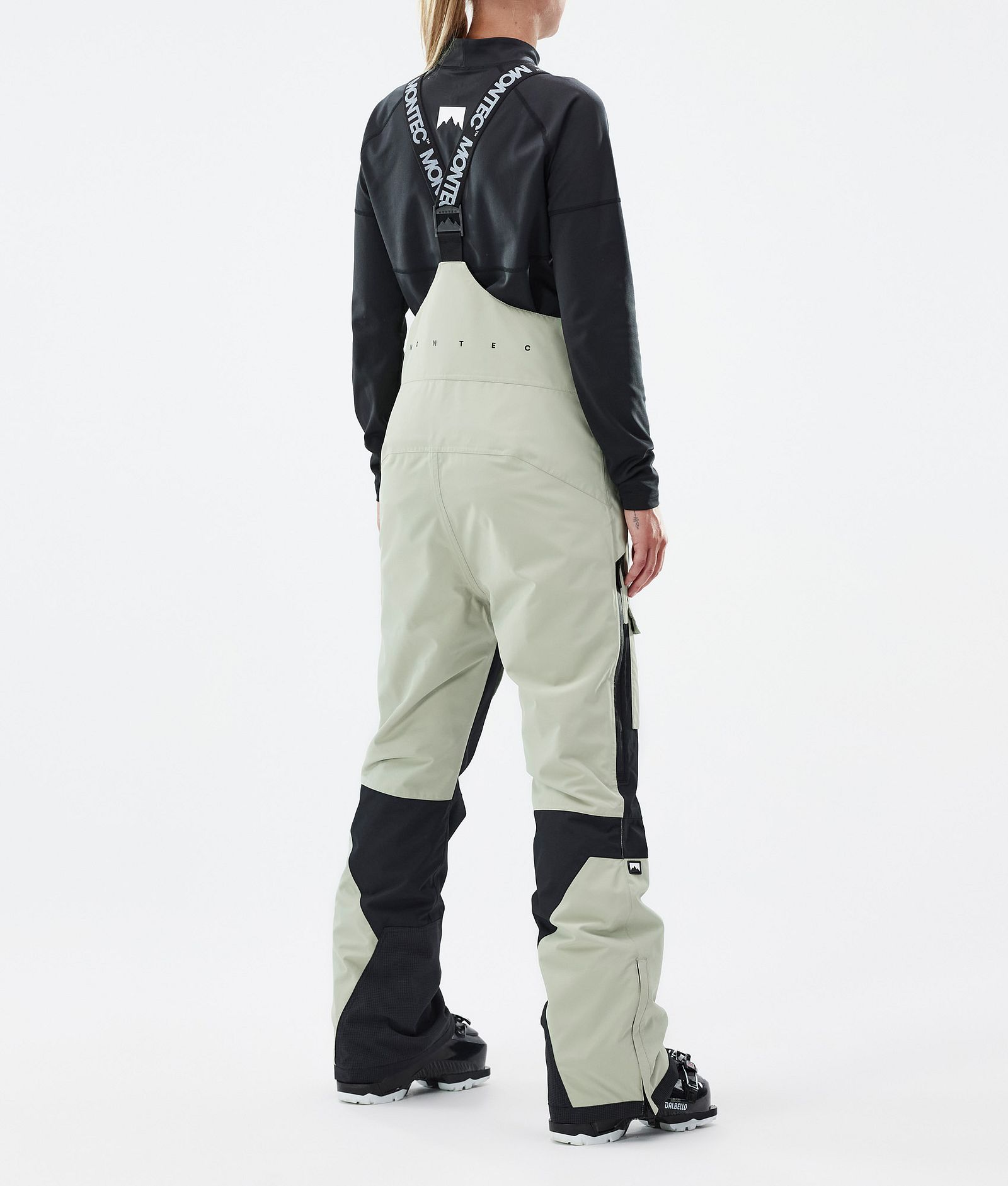 Fawk W Skibukser Dame Soft Green/Black, Billede 4 af 7