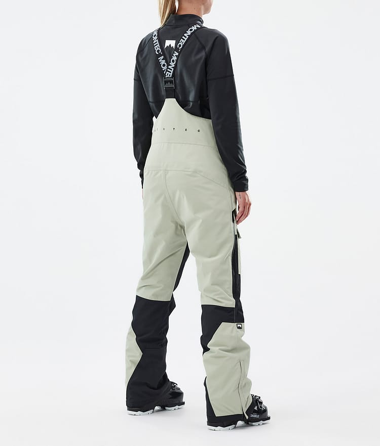 Fawk W Ski Pants Women Soft Green/Black, Image 4 of 7