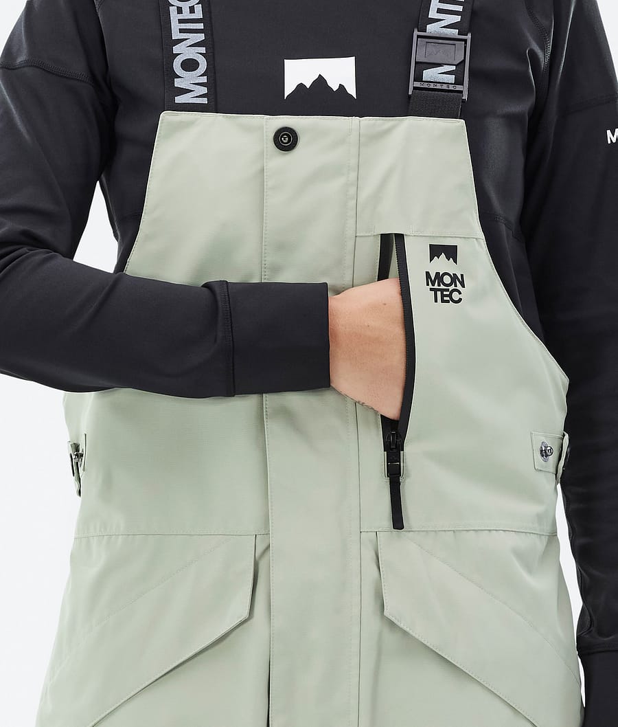 Fawk W Snowboard Pants Women Soft Green/Black