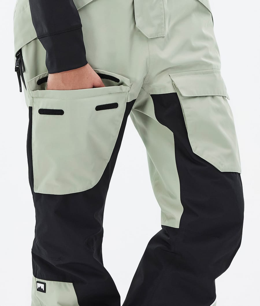 Fawk W Ski Pants Women Soft Green/Black