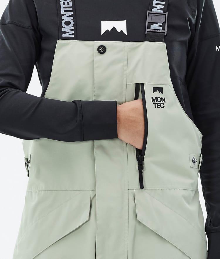 Fawk W Kalhoty na Snowboard Dámské Soft Green/Black, Obrázek 6 z 7