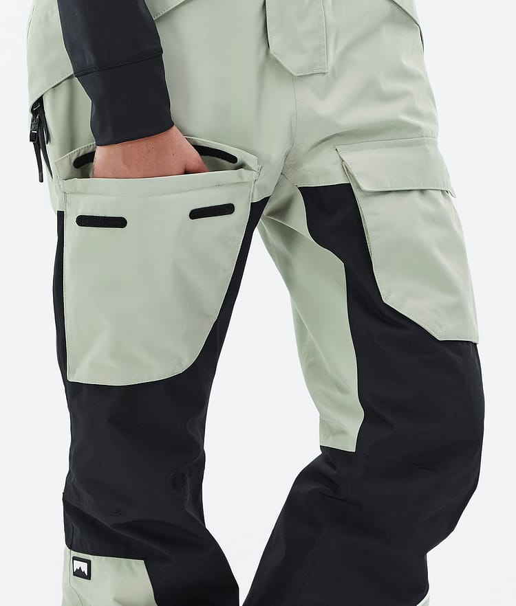 Fawk W Skibukser Dame Soft Green/Black, Billede 7 af 7