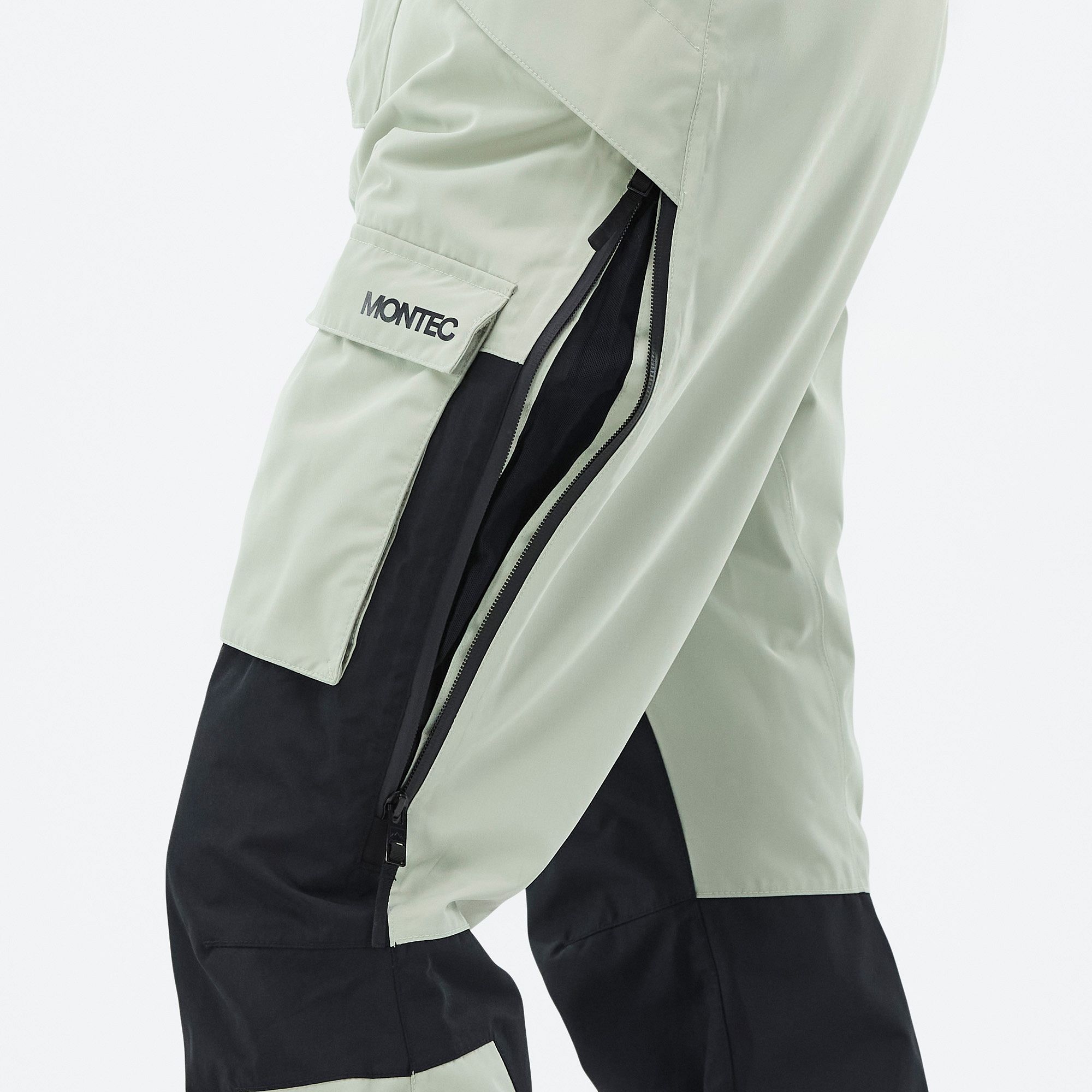 Montec Fawk W スキーパンツ レディース Soft Green/Black Montec Fawk W スキーパンツ レディース Soft Green/Black