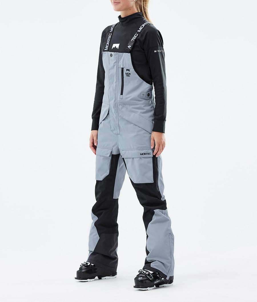Fawk W Ski Pants Women Soft Blue/Black