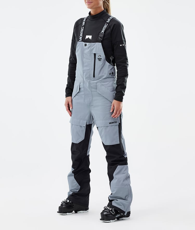 Montec Fawk W Ski Pants Women Soft Blue/Black