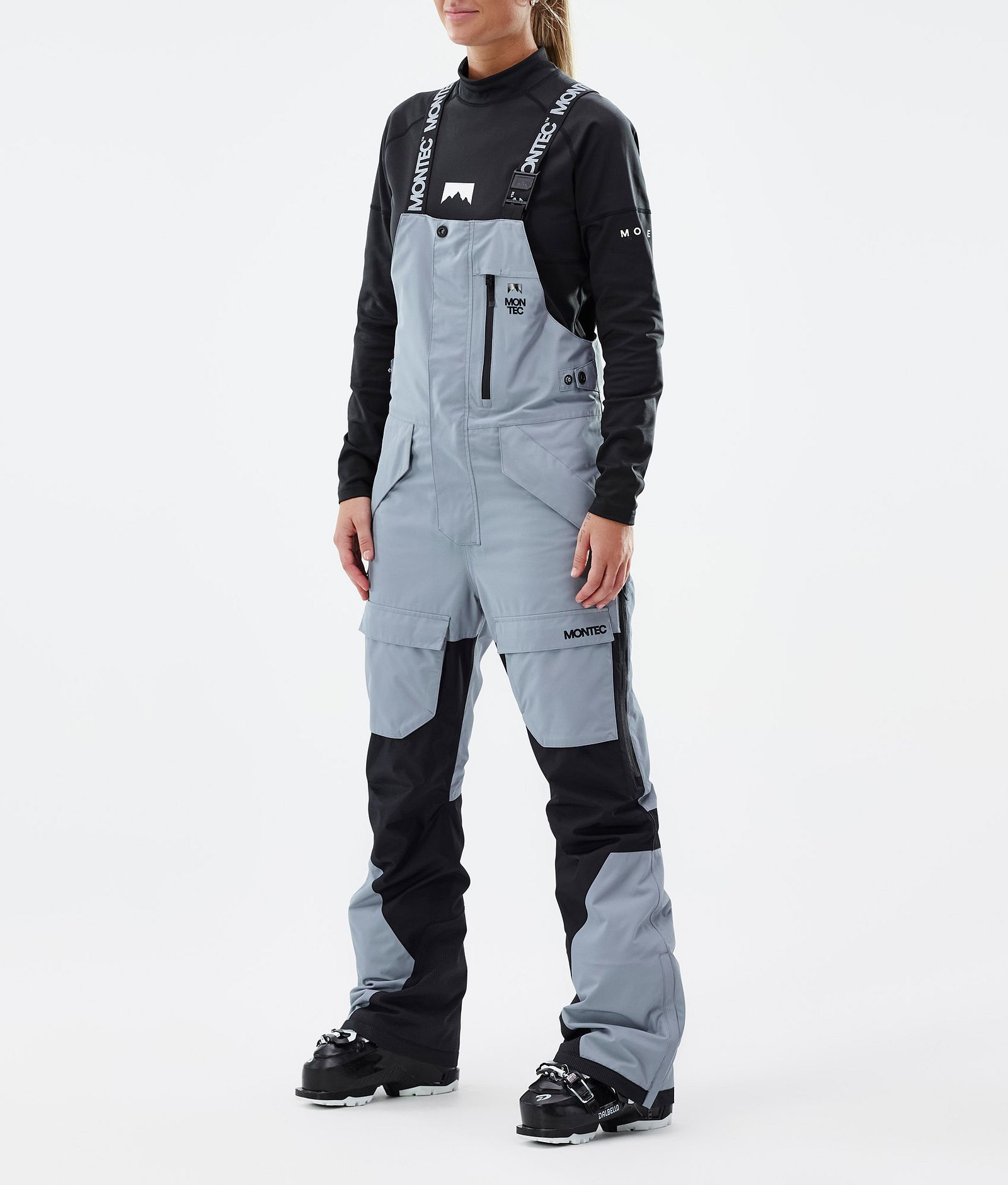 Fawk W Ski Pants Women Soft Blue/Black, Image 1 of 7