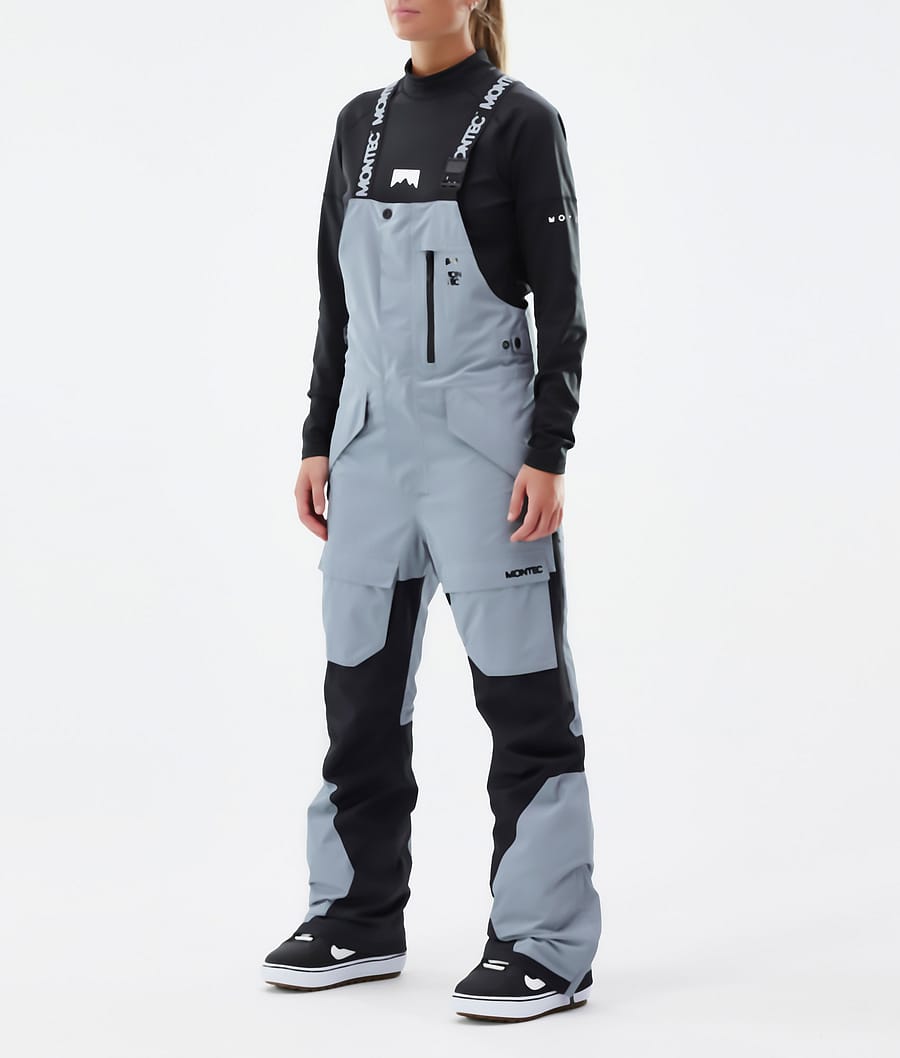 Fawk W Snowboard Pants Women Soft Blue/Black