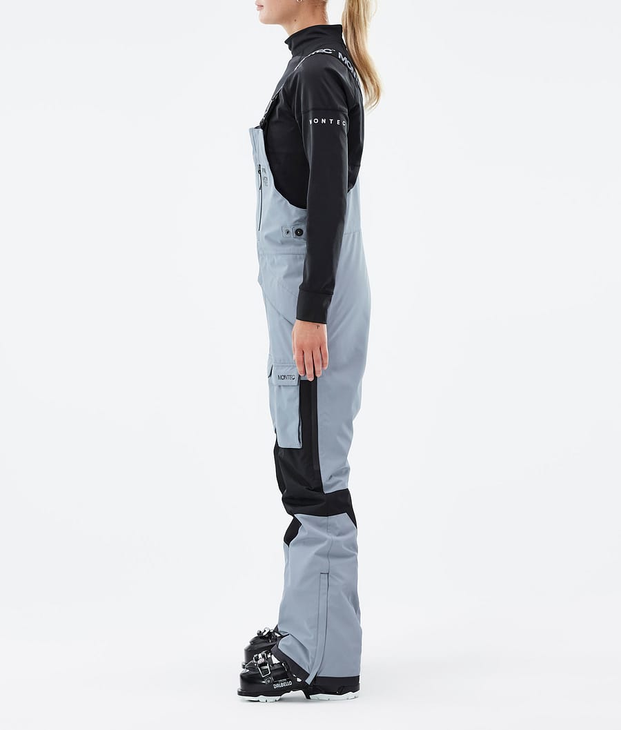 Fawk W Ski Pants Women Soft Blue/Black