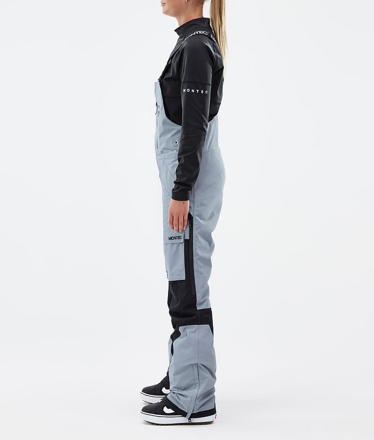 Fawk W Pantalon de Snowboard Femme Soft Blue/Black Renewed, Image 3 sur 7