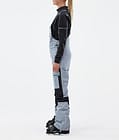 Fawk W Skibukser Dame Soft Blue/Black, Billede 3 af 7