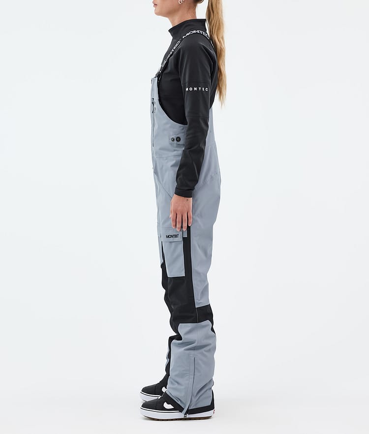 Fawk W Pantalon de Snowboard Femme Soft Blue/Black Renewed, Image 3 sur 7