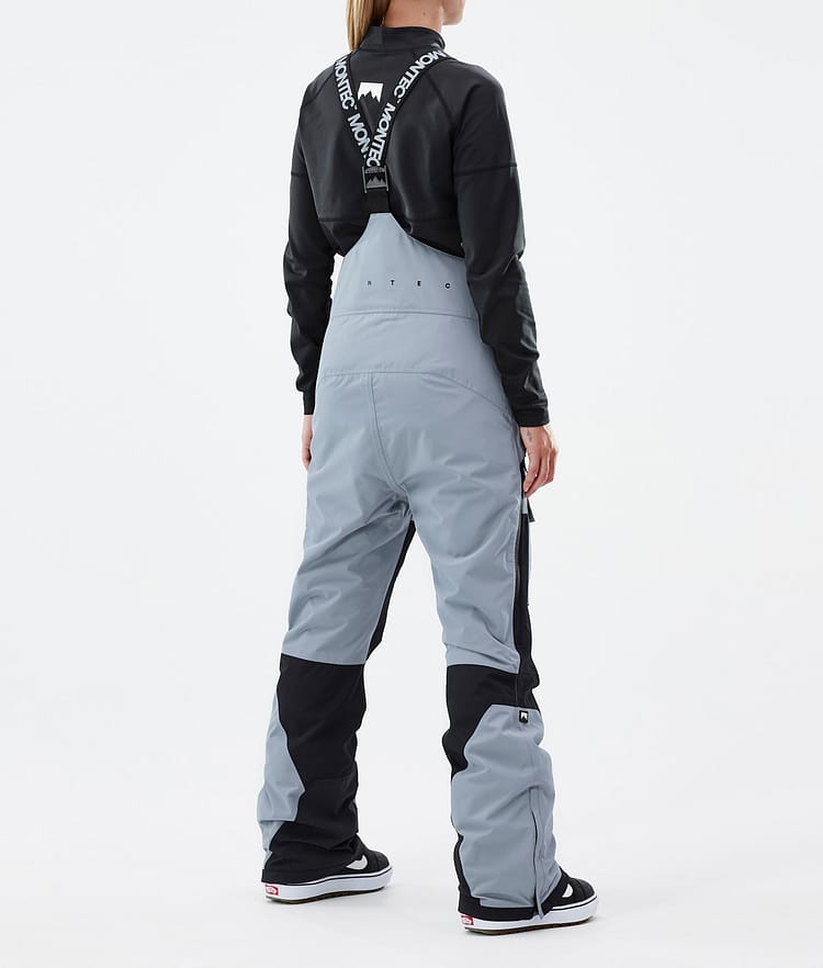 Fawk W Pantalon de Snowboard Femme Soft Blue/Black, Image 4 sur 7