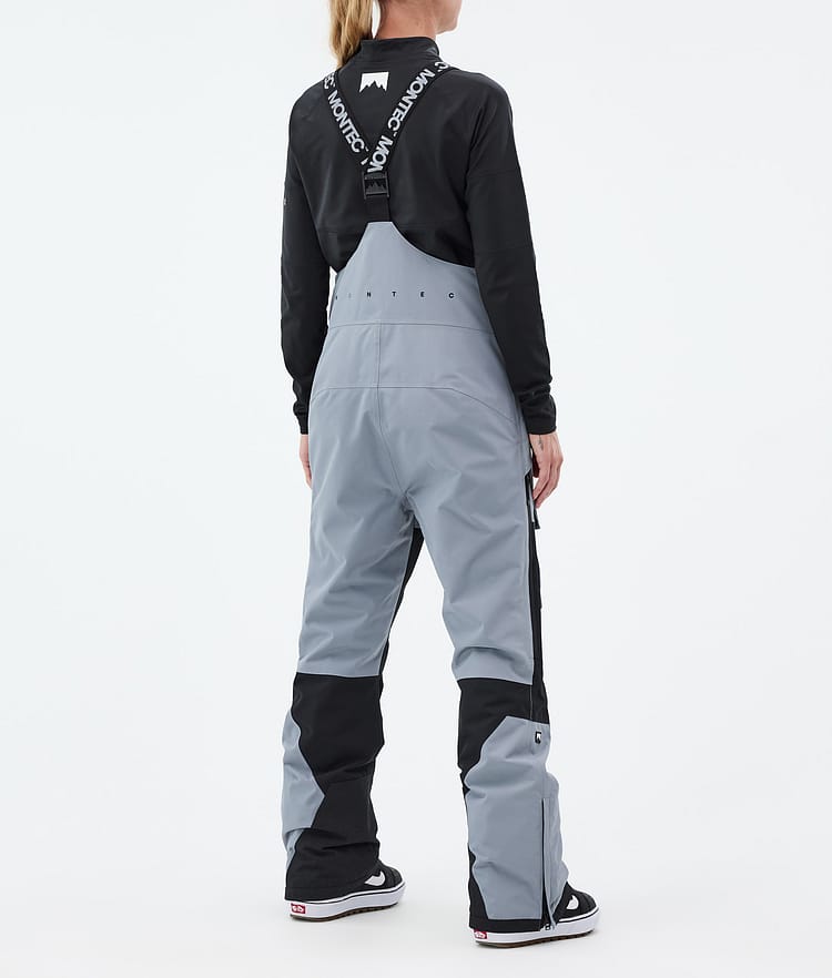 Fawk W Pantalon de Snowboard Femme Soft Blue/Black Renewed, Image 4 sur 7