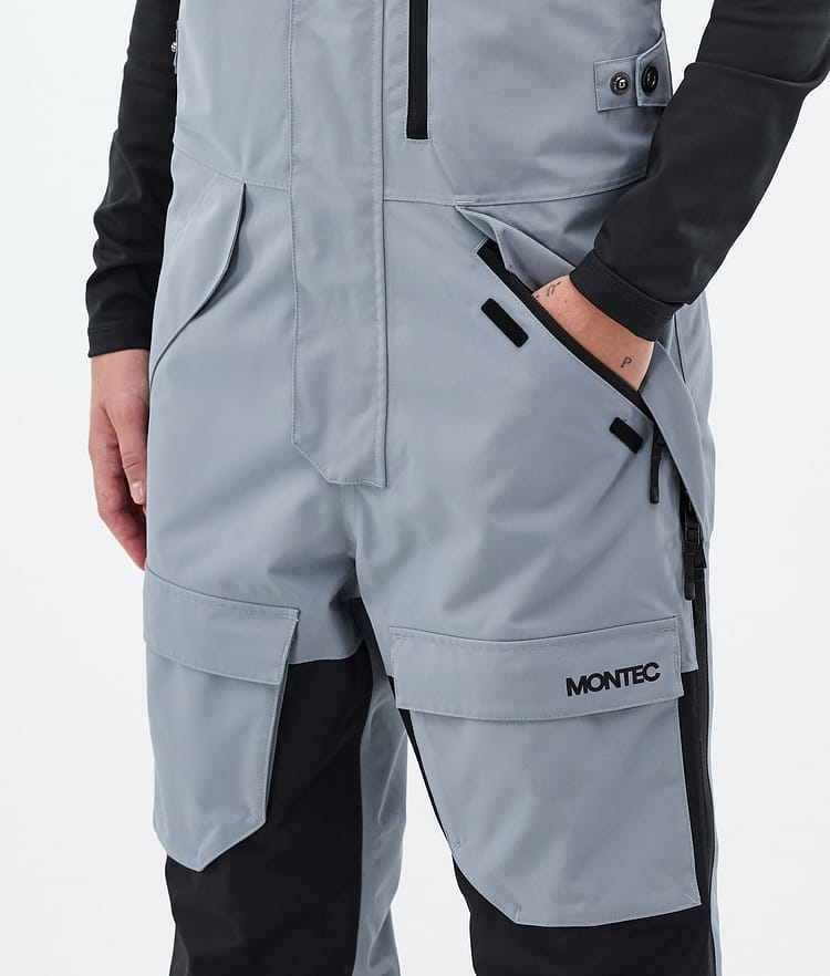 Fawk W Ski Pants Women Soft Blue/Black, Image 5 of 7