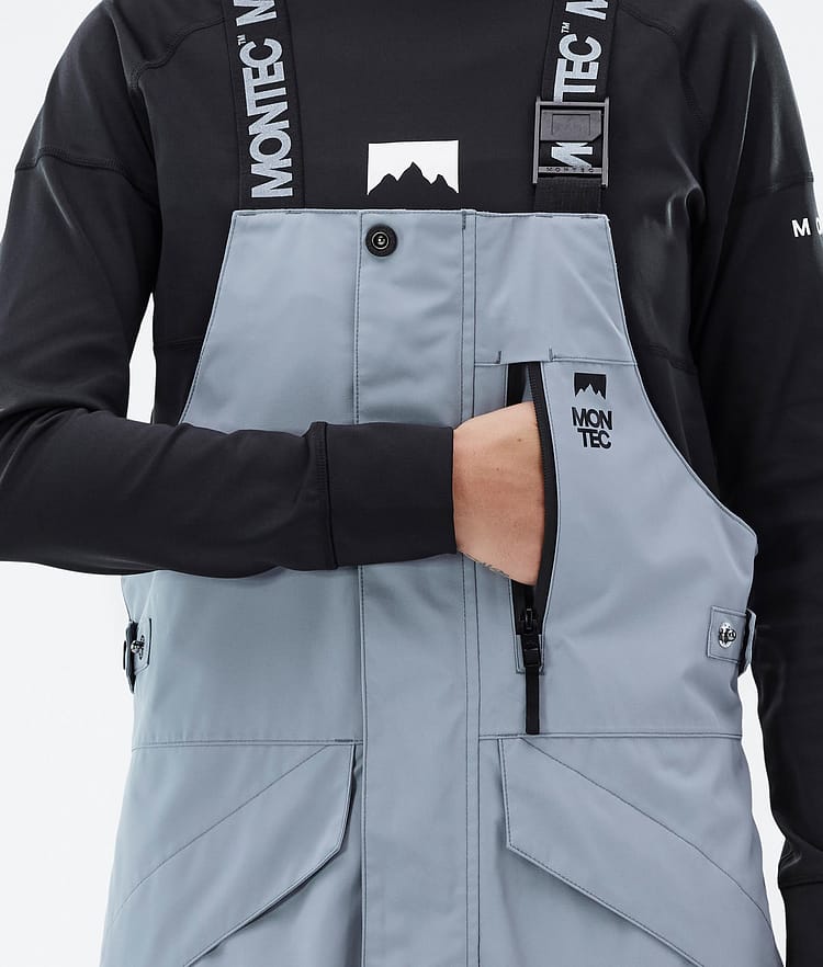 Fawk W Snowboardbyxa Dam Soft Blue/Black