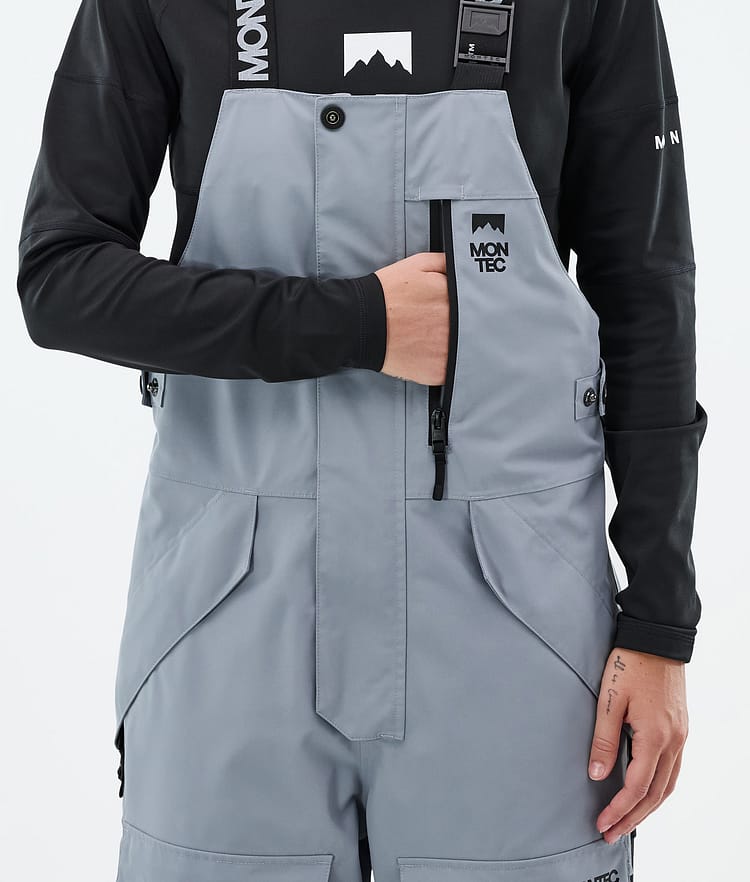Fawk W Ski Pants Women Soft Blue/Black, Image 6 of 7
