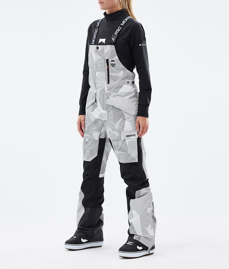 Fawk W Snowboard Bukser Dame Snow Camo, Billede 1 af 6