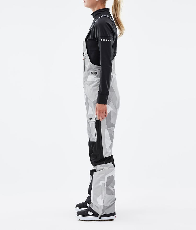 Fawk W Snowboard Bukser Dame Snow Camo, Billede 2 af 6