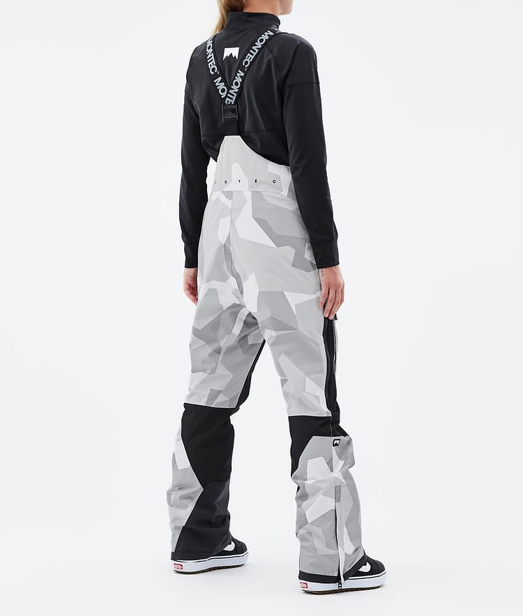 Fawk W Snowboard Broek Dames Snow Camo