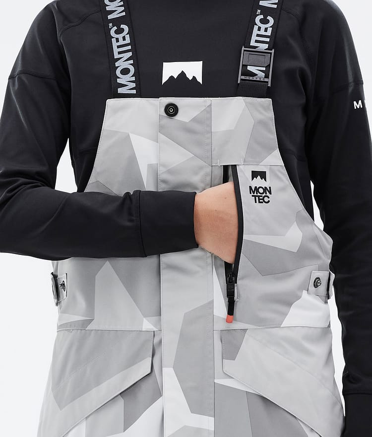 Fawk W Snowboard Bukser Dame Snow Camo, Billede 5 af 6