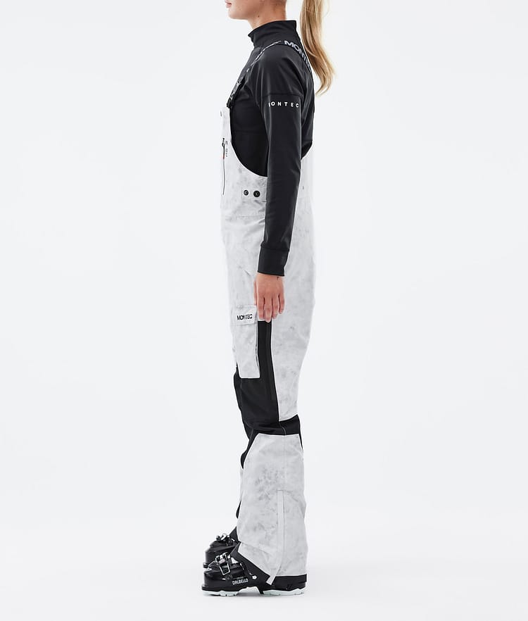 Montec Fawk W Ski Pants Women White Tiedye | Montecwear.com