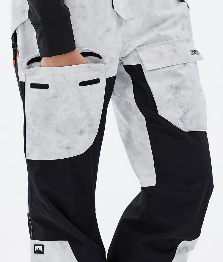 Fawk W Ski Pants Women White Tiedye