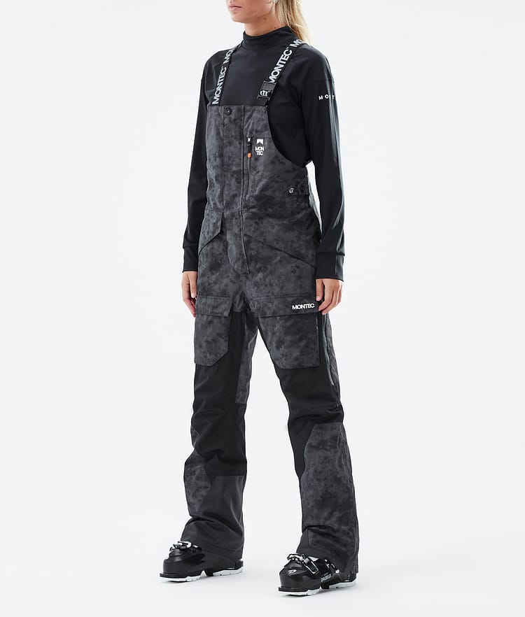 Fawk W Skihose Damen Black Tiedye, Bild 1 von 6