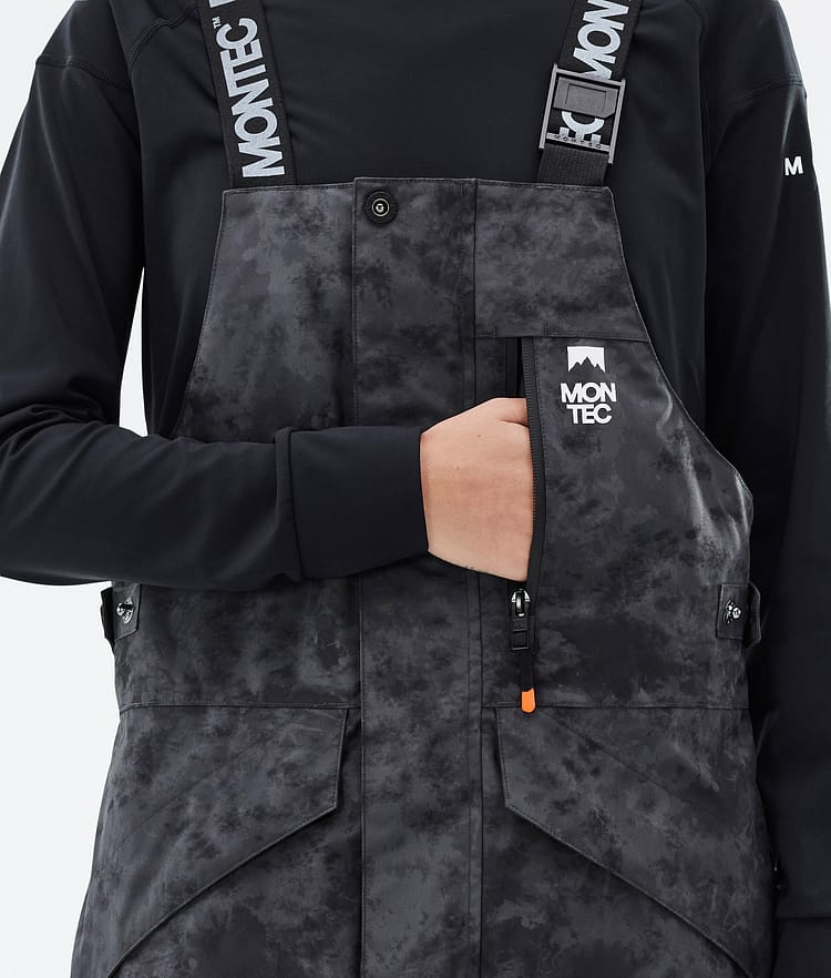 Fawk W Snowboardbyxa Dam Black Tiedye