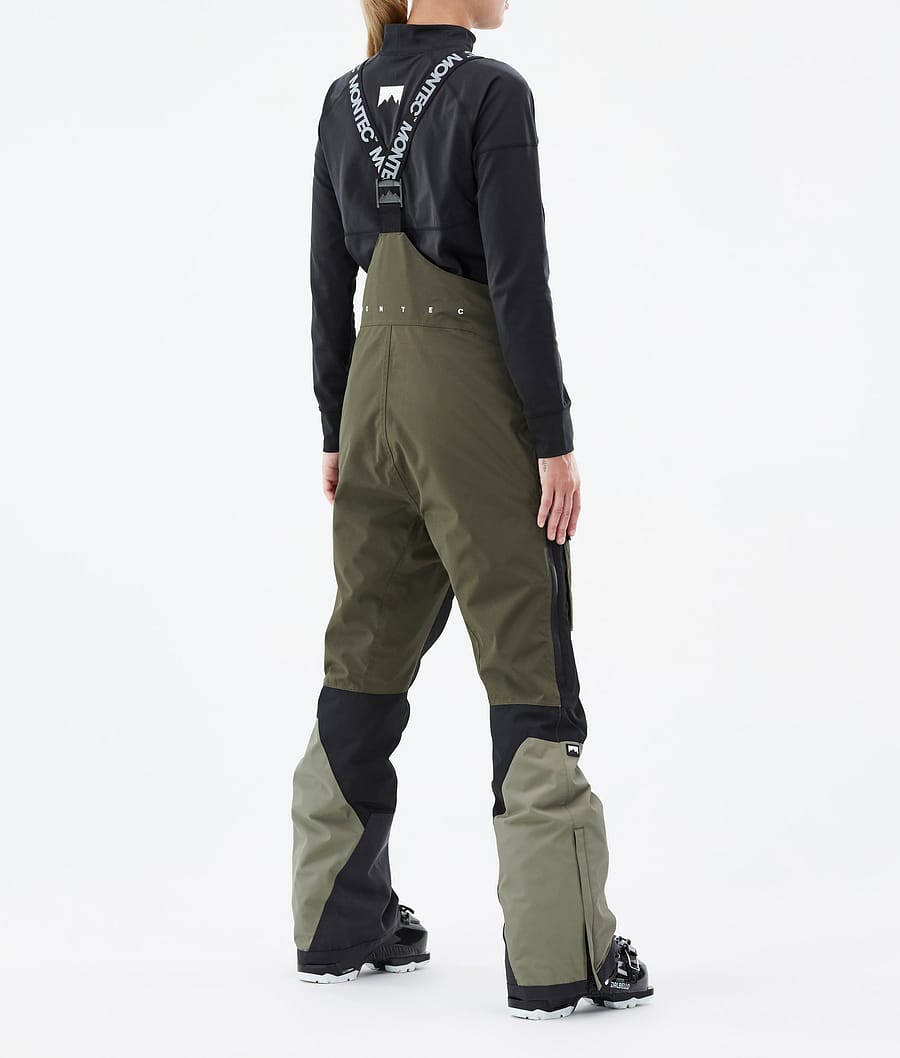 Fawk W Ski Pants Women Olive Green/Black/Greenish