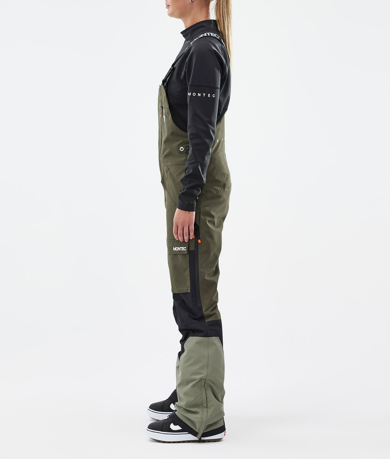 Montec Fawk W Snowboard Pants Women Olive Green/Black/Greenish ...