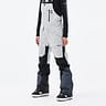 Montec Fawk W Snowboard Pants Light Grey/Black/Metal Blue