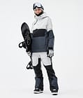 Fawk W Kalhoty na Snowboard Dámské Light Grey/Black/Metal Blue, Obrázek 2 z 7