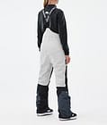 Fawk W Pantaloni Snowboard Donna Light Grey/Black/Metal Blue Renewed, Immagine 4 di 7