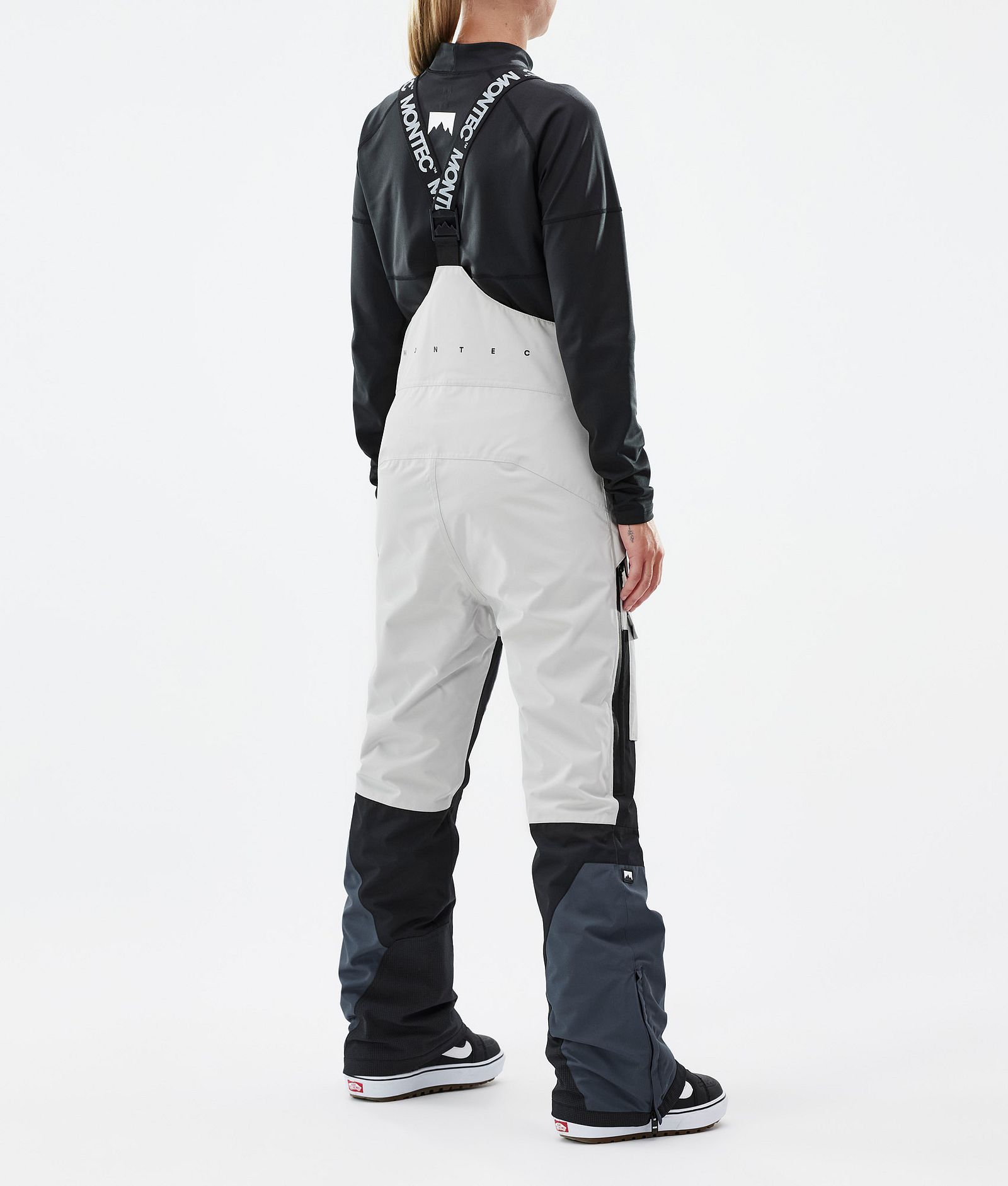 Fawk W Kalhoty na Snowboard Dámské Light Grey/Black/Metal Blue, Obrázek 4 z 7