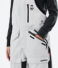Fawk W Skibroek Dames Light Grey/Black/Metal Blue, Afbeelding 5 van 7