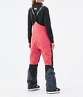 Fawk W Pantalon de Snowboard Femme Coral/Black/Metal Blue