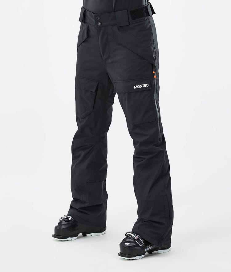 Kirin W Pantalon de Ski Femme Black, Image 1 sur 6