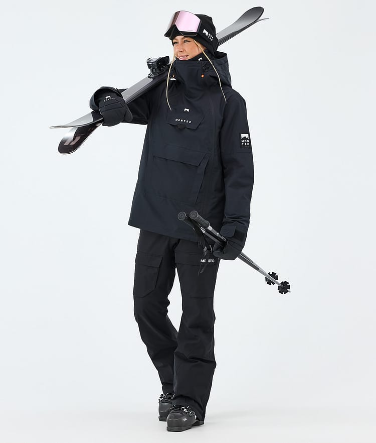 Kirin W Ski Pants Women Black, Image 2 of 6