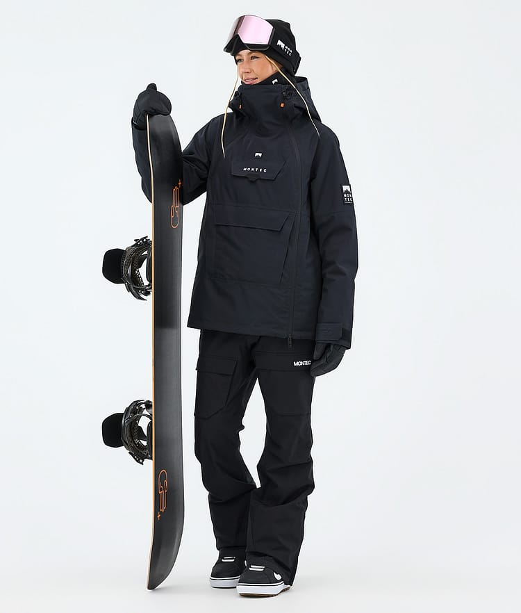 Kirin W Snowboard Pants Women Black, Image 2 of 6