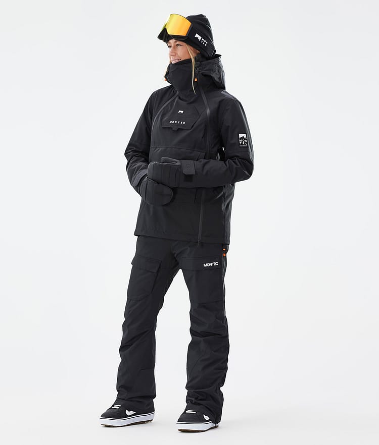 Kirin W Pantaloni Snowboard Donna Black, Immagine 2 di 6