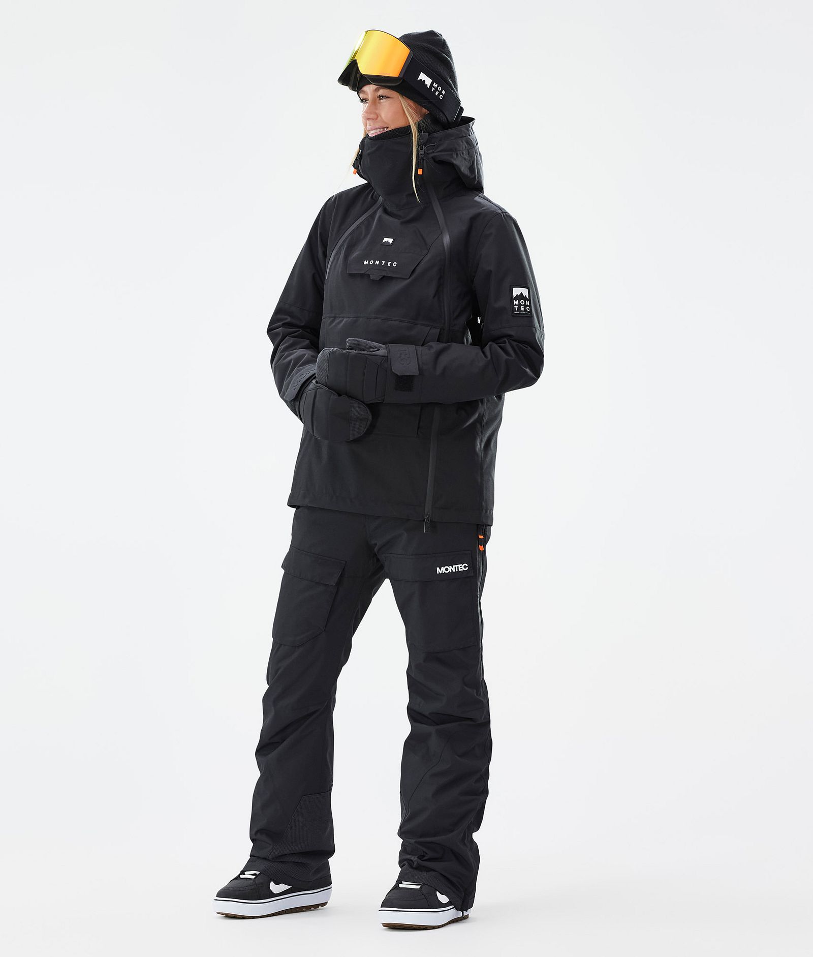 Kirin W Pantaloni Snowboard Donna Black, Immagine 2 di 6