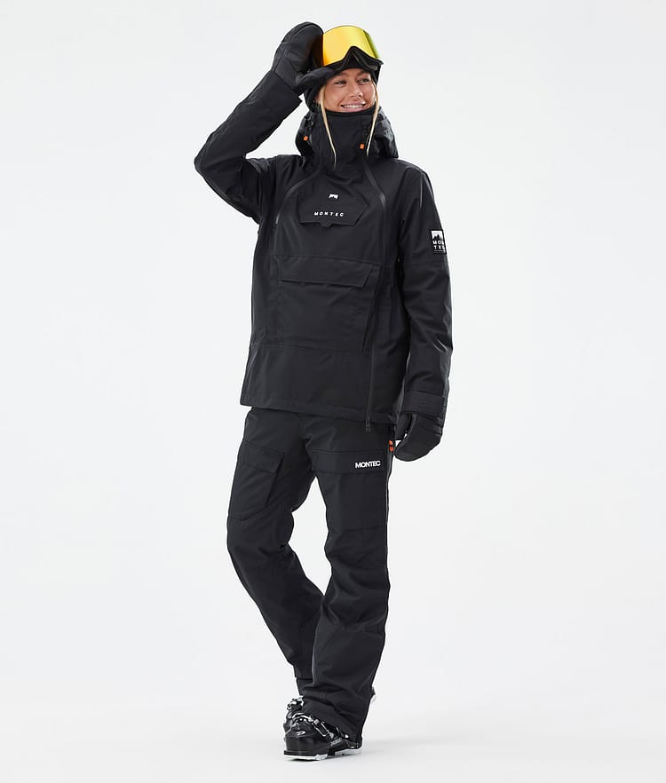 Kirin W Pantalon de Ski Femme Black, Image 2 sur 6