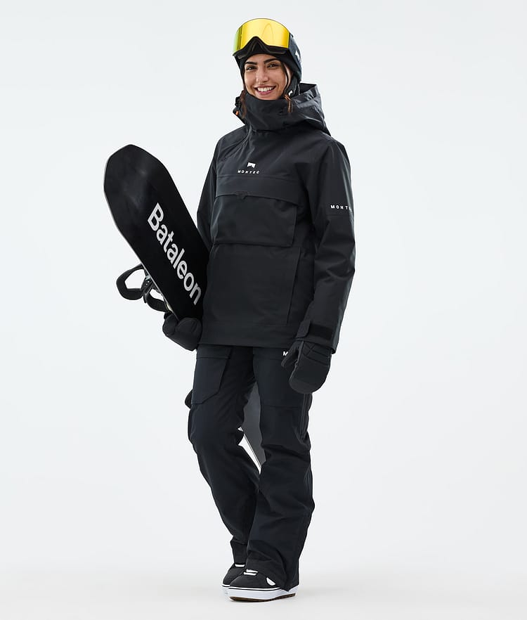 Kirin W Snowboardbyxa Dam Black Renewed, Bild 2 av 6