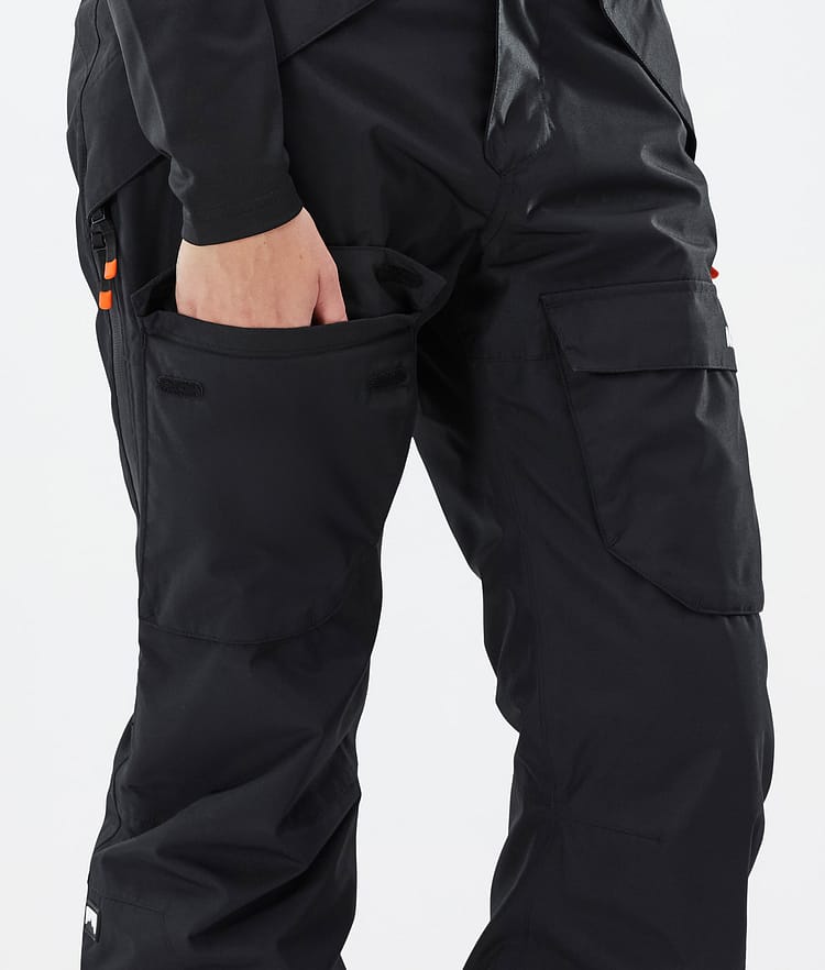 Kirin W Ski Pants Women Black, Image 6 of 6