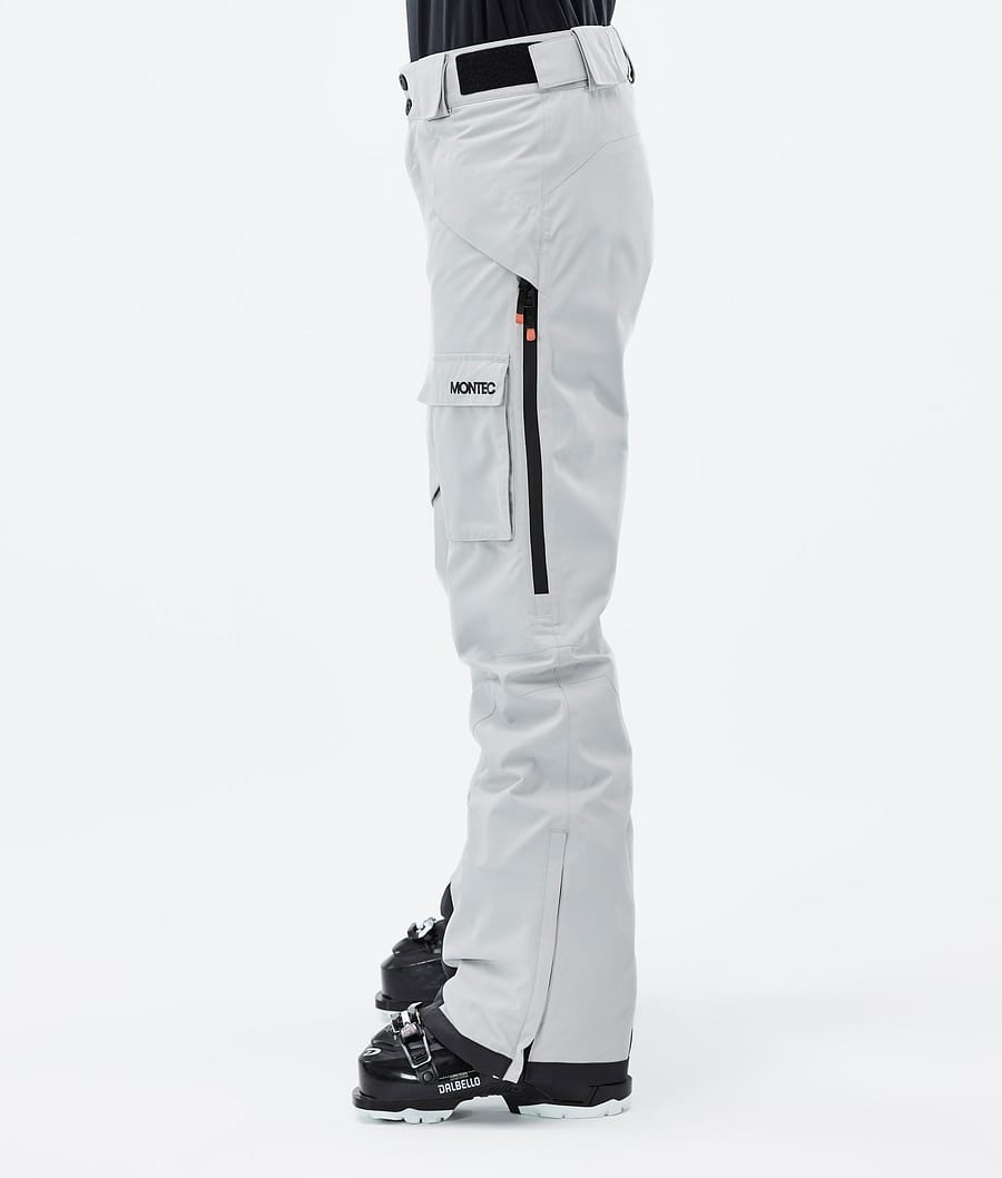 Montec Kirin W Ski Pants Women Light Grey