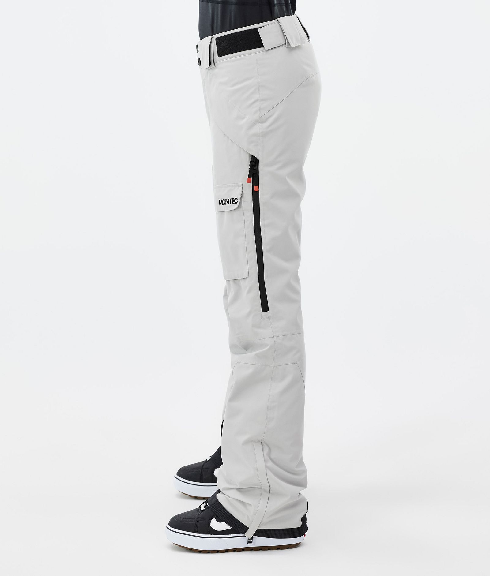 Kirin W Snowboard Bukser Dame Light Grey, Billede 3 af 6
